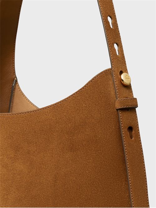 Borsa hobo media in suede con tracolla regolabile TORY BURCH | 175320200